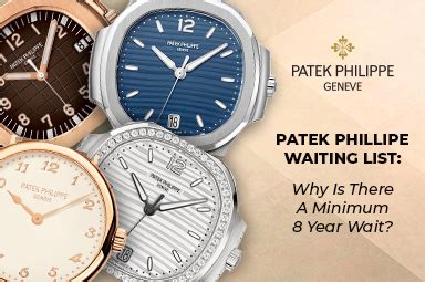 patek philippe waiting list|Patek Philippe life expectancy.